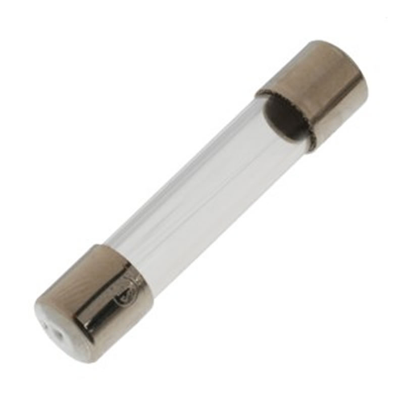 FUSE SLOW BLOW 10A 6x32 GLASS TUBE